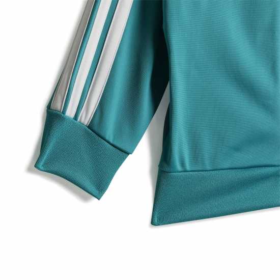 Adidas Екип Невръстни Деца 3-Stripe Essentials Climacool Track Suit Infants Синьо-бяло 