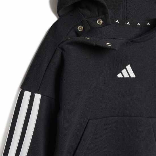 Adidas 3-Stripe Essentials Joggers Set Infants Black/White Детски спортни екипи