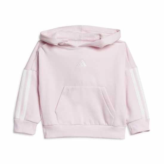 Детски спортни екипи Adidas 3-Stripe Essentials Joggers Set Infants Розово/Бяло Adidas 3-Stripe Essentials Joggers Set Infants Розово/Бяло Детски спортни екипи