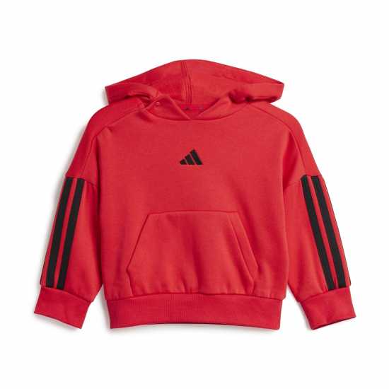 Adidas 3-Stripe Essentials Joggers Set Infants Червен/Черен 