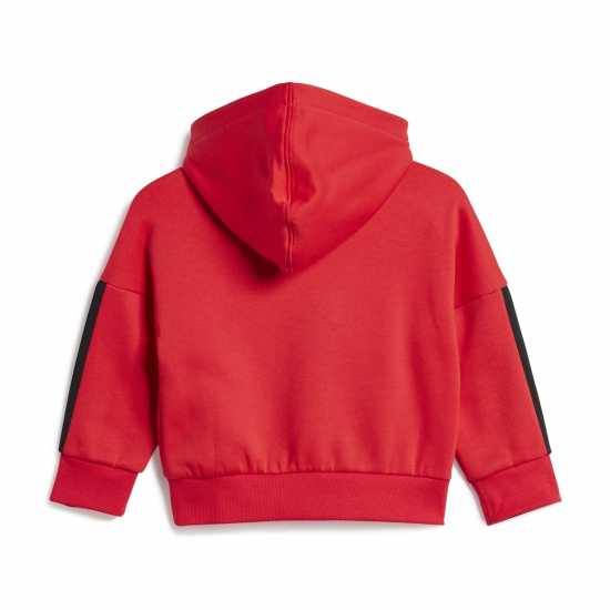 Adidas 3-Stripe Essentials Joggers Set Infants Червен/Черен 