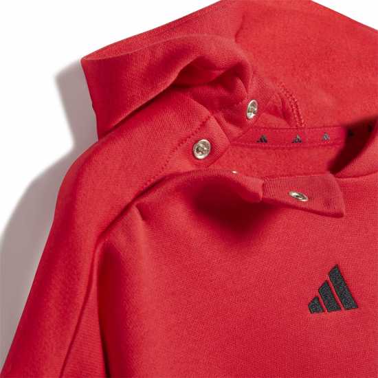 Adidas 3-Stripe Essentials Joggers Set Infants Червен/Черен 