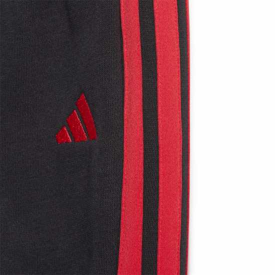 Adidas 3-Stripe Essentials Joggers Set Infants Червен/Черен 