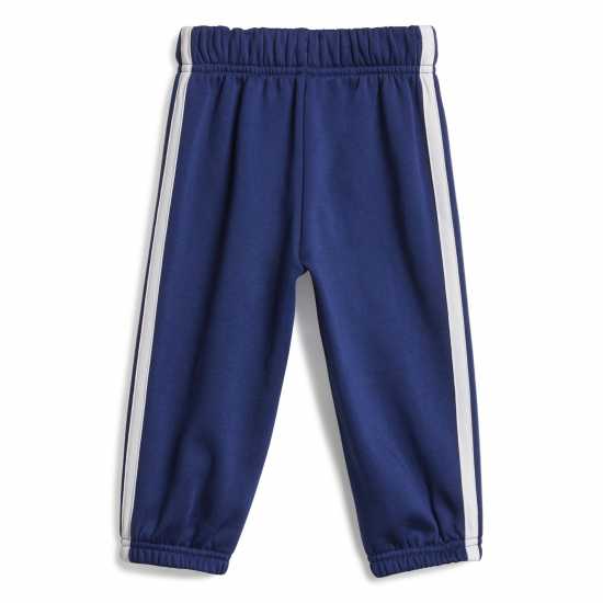 Adidas 3-Stripe Essentials Joggers Set Infants Синьо/Бяло Детски спортни екипи