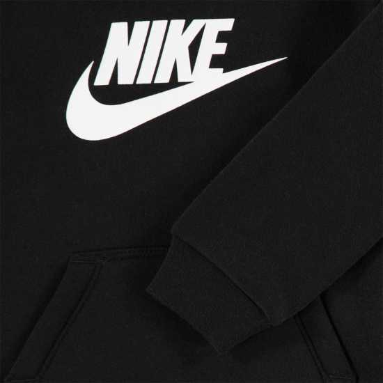 Nike Fleece Tracksuit Black Детски полар
