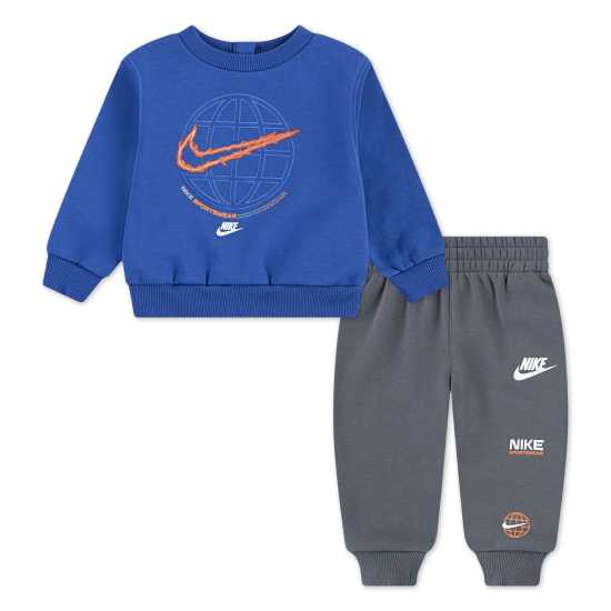 Nike Kids' Crew Pant Set Fleece Tracksuit  