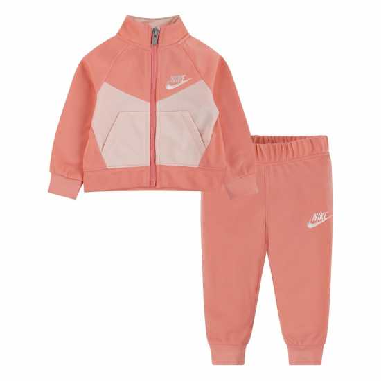 Nike Poly Tracksuit Babies Розово глазуриране Nike Poly Tracksuit Babies Розово глазуриране