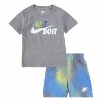 Nike Elvte Shrt Set Bb23 Photo Blue Бебешки дрехи