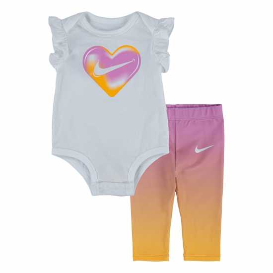 Nike Бебешки Комплект Момичета Bodysuit Set Baby Girls  Бебешки дрехи