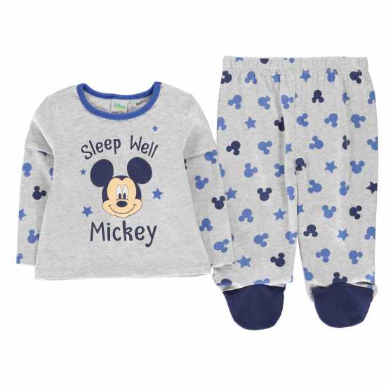 Детско облекло с герои Character Pyjama Set Infants Мики Маус Character Pyjama Set Infants Мики Маус Детско облекло с герои