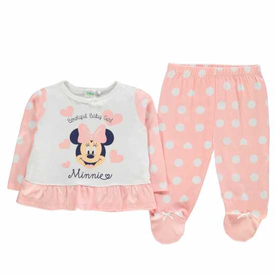 Character Pyjama Set Infants Мини Маус Детско облекло с герои