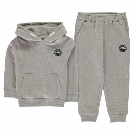 Soulcal Signature Oth And Jogger Set Babies 0-24 Mths  Детски полар