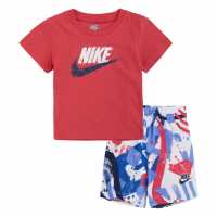 Nike T-Shirt Set Baby Boys White Бебешки дрехи