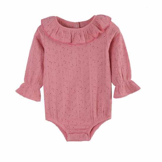 Hello World Baby Girl Broderie Body And Headband  