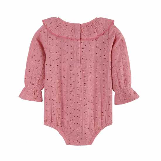 Hello World Baby Girl Broderie Body And Headband  