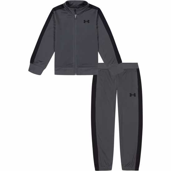 Детски спортни екипи Under Armour Armour Knit Track Suit Set Baby Boys Сиво/Черно Under Armour Armour Knit Track Suit Set Baby Boys Сиво/Черно Детски спортни екипи