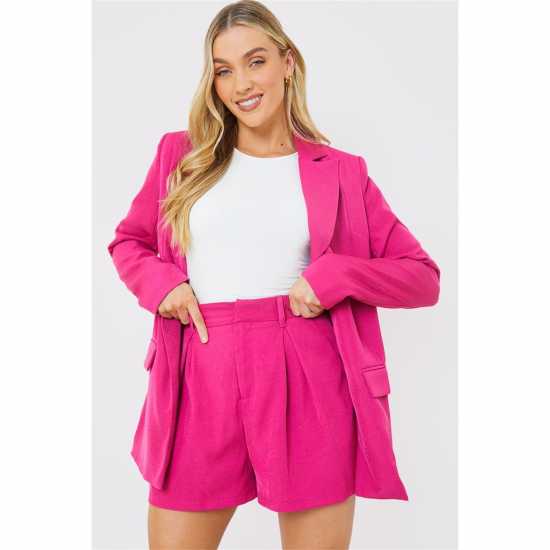 In The Style Pink Tailored Shorts  Дамски къси панталони