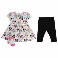 Character 3 Piece Dress Baby Girls Minnie Mouse Детски поли и рокли