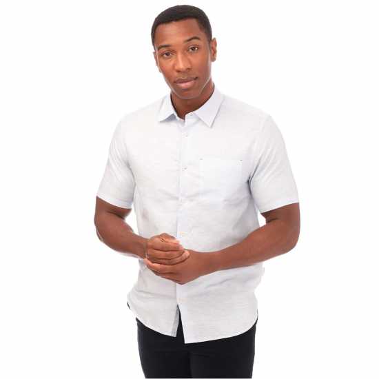 Ted Baker Men's Palomas Short-Sleeve Plain Shirt  