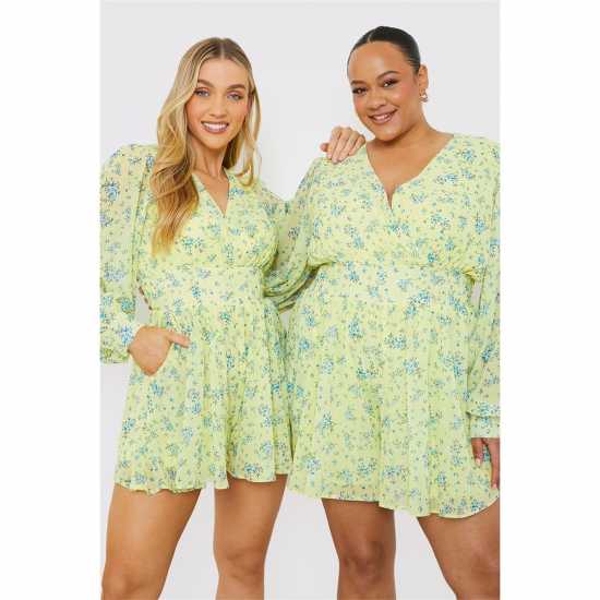 In The Style In The Style Wrap Playsuit  Дамски къси панталони