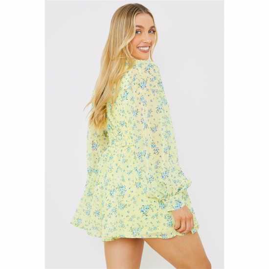 In The Style In The Style Wrap Playsuit  Дамски къси панталони