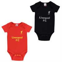 Team Бебешко Боди Потник Комплект Football Body Vest Set Baby Boys Liverpool Детски тениски и фланелки