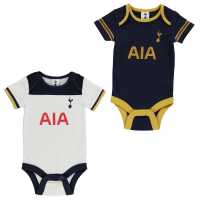 Team Бебешко Боди Потник Комплект Football Body Vest Set Baby Boys Spurs Детски тениски и фланелки