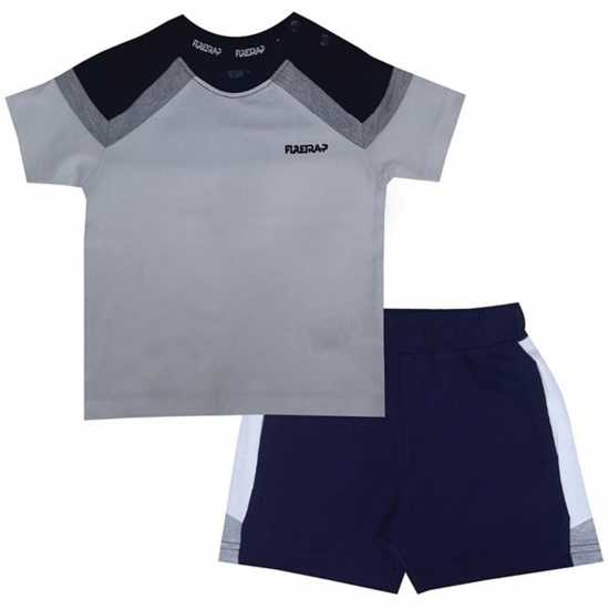 Firetrap Camo T-Shirt And Shorts Set Baby Boys  - Детски тениски и фланелки