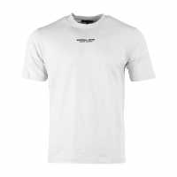 Marshall Artist Injection Logo T-Shirt White 002 Мъжки ризи