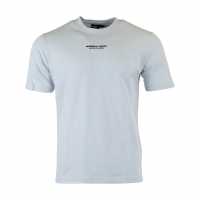 Marshall Artist Injection Logo T-Shirt Grey 047 Мъжки ризи
