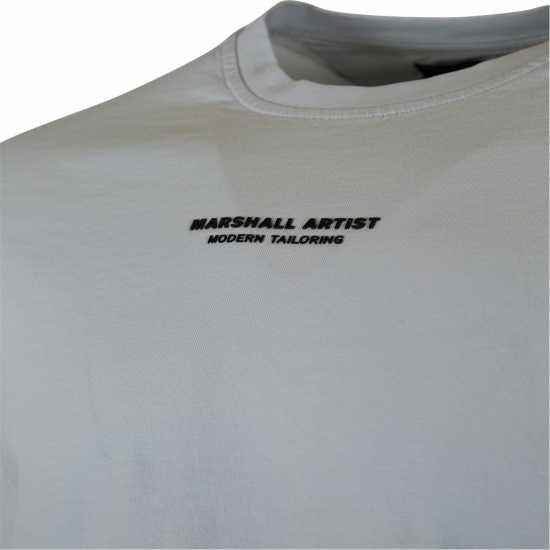 Marshall Artist Injection Logo T-Shirt Grey 047 Мъжки ризи