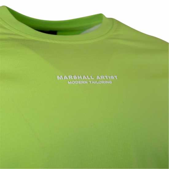 Marshall Artist Injection Logo T-Shirt Green 044 Мъжки ризи