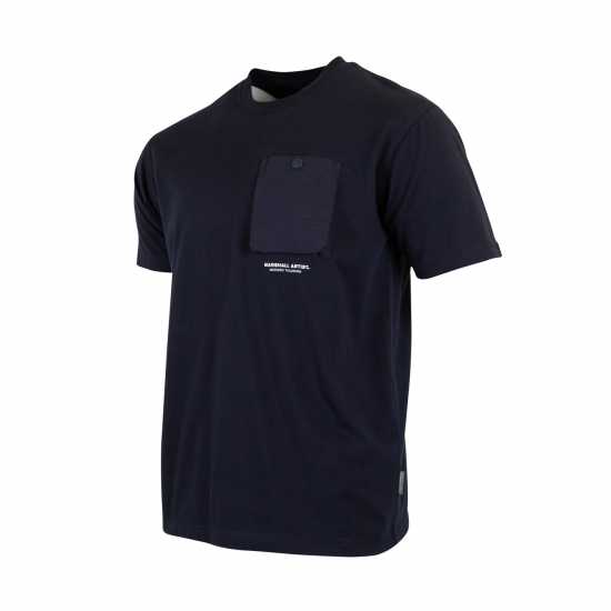 Marshall Artist Opensea Pocket T-Shirt Navy 003 Мъжки ризи