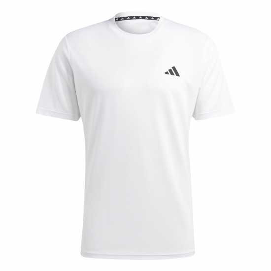 Атлетика Adidas Мъжка Тениска Training Essentials Base T Shirt Mens Бяло/Черно Adidas Мъжка Тениска Training Essentials Base T Shirt Mens Бяло/Черно Атлетика