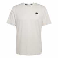 Adidas Мъжка Тениска Training Essentials Base T Shirt Mens Wndr Alma/Blk Атлетика