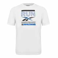 Reebok Мъжка Риза Running Graphic T-Shirt Mens  