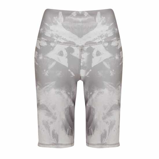 Reebok Дамски Шорти Yoga Graphic High-Rise Shorts Womens Cycling Short  Дамски долни дрехи