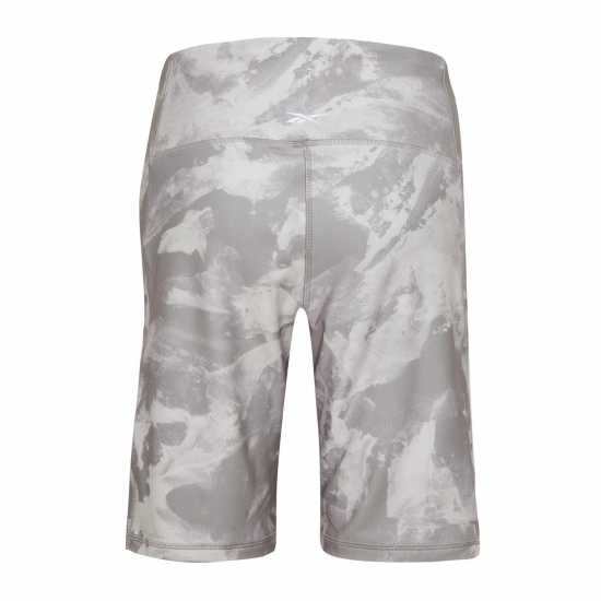 Reebok Дамски Шорти Yoga Graphic High-Rise Shorts Womens Cycling Short  Дамски долни дрехи