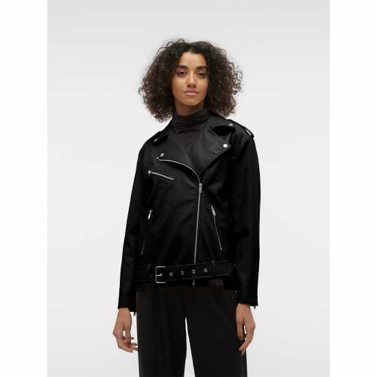 Vero Moda Кожено Яке Women's Ramon Faux Leather Jacket  
