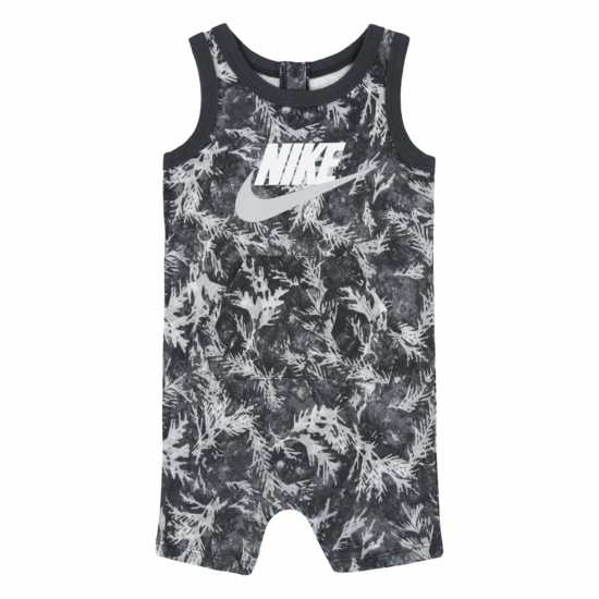 Nike Wash Camo Romper Set Baby Boys Black - Бебешки дрехи