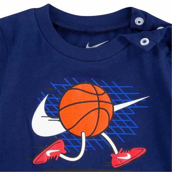 Nike Short Sleeve Romper Baby Boys  - Бебешки дрехи