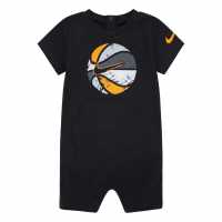 Nike My First Romper Baby Boys Black Бебешки дрехи