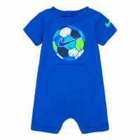 Nike First Romper Baby Boy Game Royal Бебешки дрехи