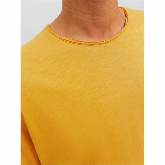 Тениска Jack And Jones Short Sleeve T Shirt Медено злато 