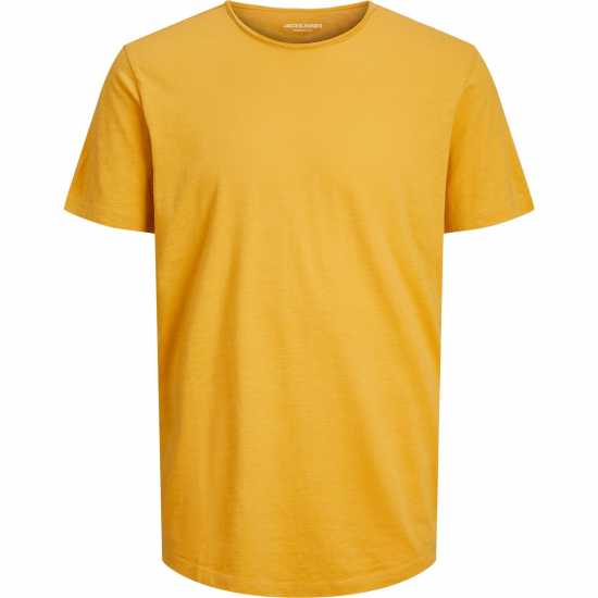 Тениска Jack And Jones Short Sleeve T Shirt Медено злато 