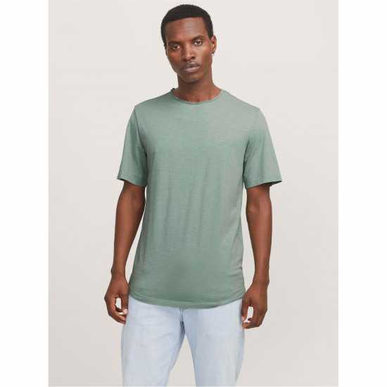 Тениска Jack And Jones Short Sleeve T Shirt Iceberg Green 