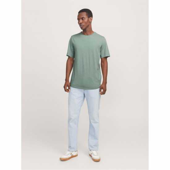 Тениска Jack And Jones Short Sleeve T Shirt Iceberg Green 