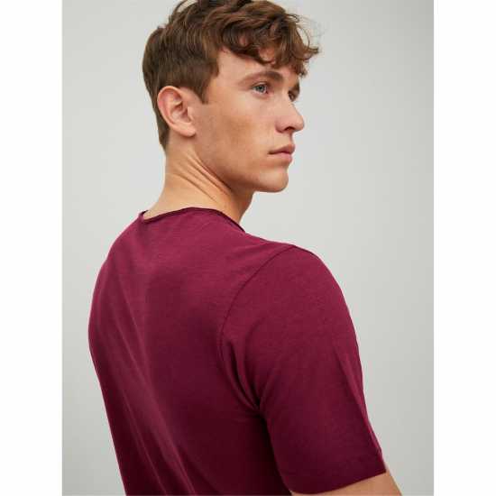 Jack And Jones Тениска Short Sleeve T Shirt Rhododendron Мъжки ризи