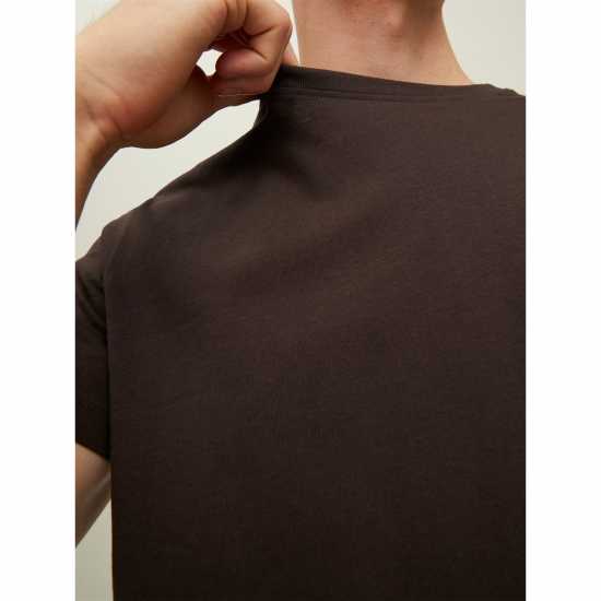 Jack And Jones Мъжка Тениска Обло Деколте Noa Short Sleeve Crew T Shirt Mens Rubber Мъжки ризи