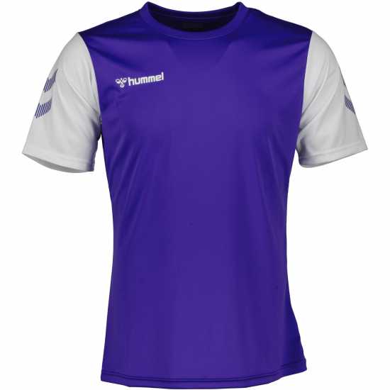 Футболни тренировъчни горнища Hummel Match Jersey Juniors Свобода/Бяло Hummel Match Jersey Juniors Свобода/Бяло Футболни тренировъчни горнища